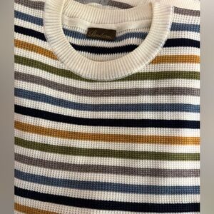 Men's Striped Stenstroms Crewneck Sweater - Multicolor